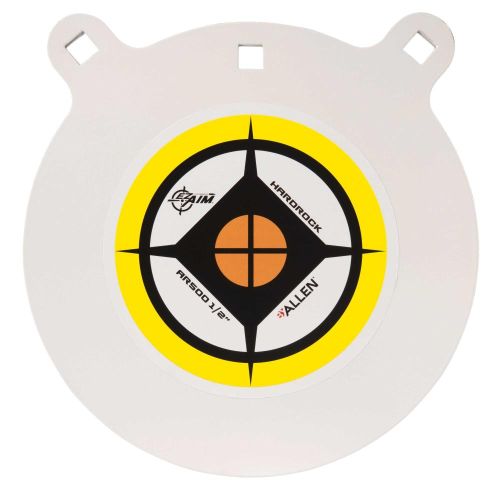 EZ Aim 10" Hardrock AR500 Steel Gong Shooting Target, Multi-Color