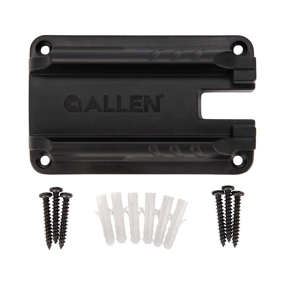 Allen 5658 Firearm & Fishing Rod Magnetic Holder Black Metal/Foam