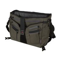 Allen Company Messenger Bag and Backpack with Laptop and Concealed Carry  Pocket, Gray/Black