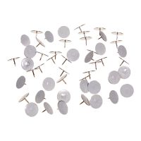 Allen Company Reflective Trail Marking Tacks, 50-Pack, White