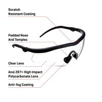 Allen Over Shooting & Safety Glasses for Use with Prescription Glasses