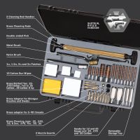 Krome™ Gun Center Toolbox Cleaning Kit, 66-Cleaning Tools, Black/Gray/Red