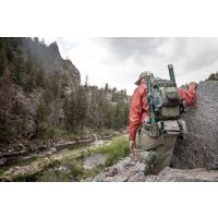 Allen Company Eagle River Lumbar Fly Fishing Pack， Olive Green 海外 即決