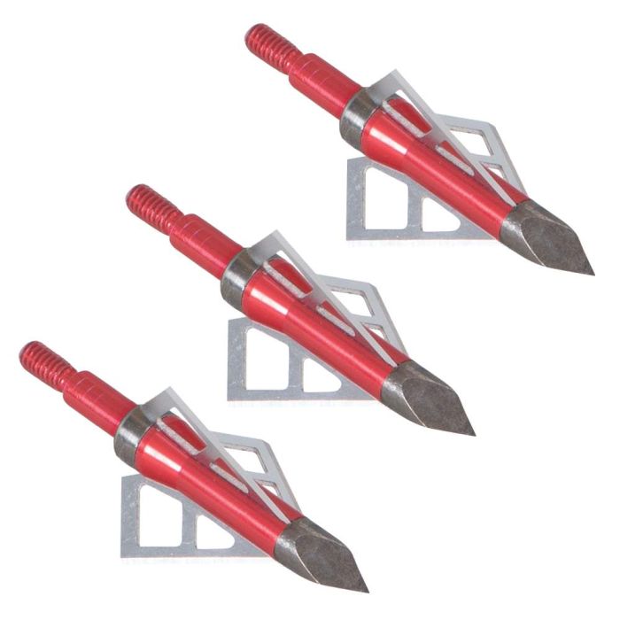 Velox™ Photon 3-Blade Broadheads, 3-Pack, 125 Grains, Red Velox™ Photon 3-Blade Broadheads, 3-Pack, 125 Grains, Red
