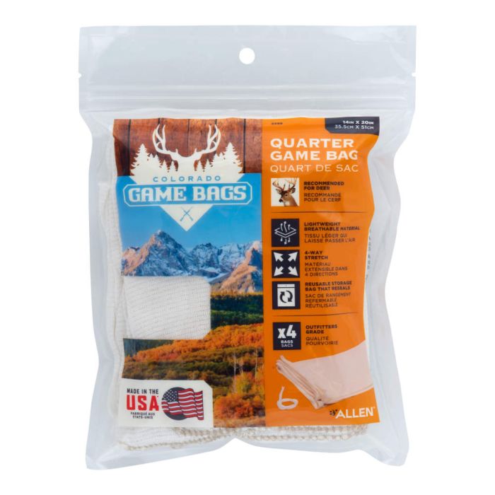 Allen Company Colorado Deer Quarter Game Bags, 20 L x 12 W