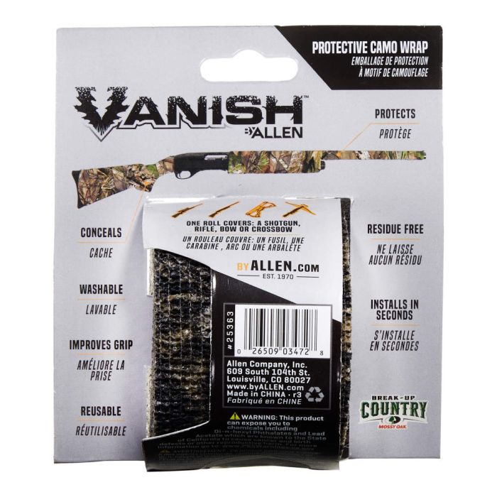 Vanish™ Protective Camo Wrap, 15' Roll, Mossy Oak® Break-Up