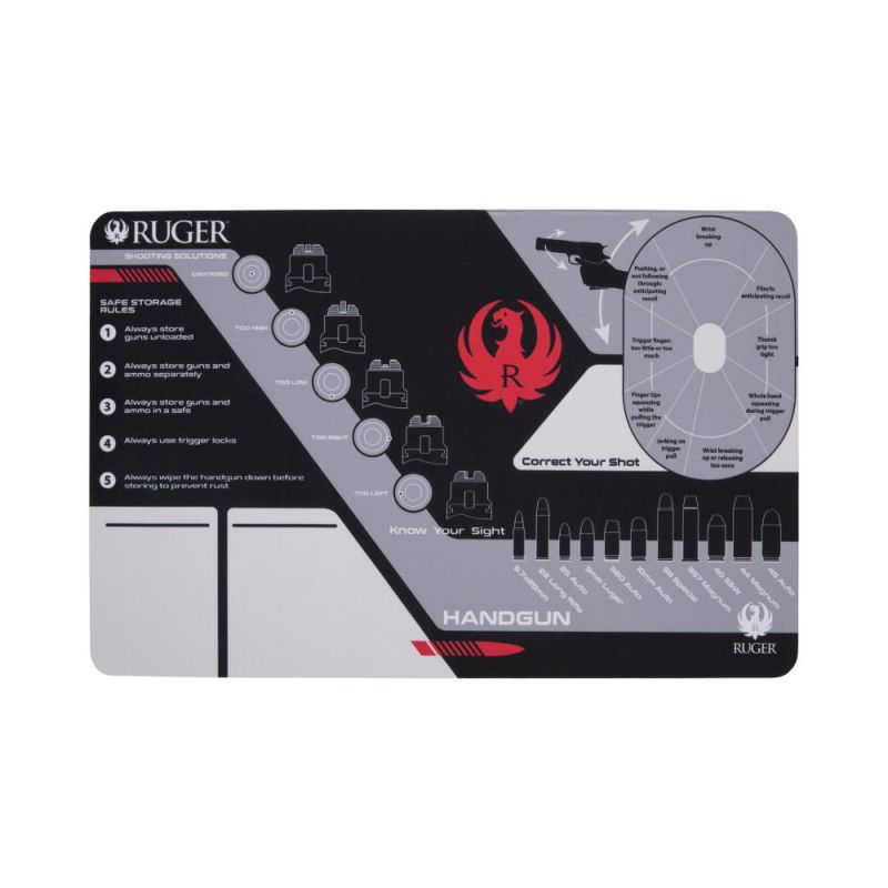 Ruger® Handgun Cleaning Mat, 16.75” L x 11” W