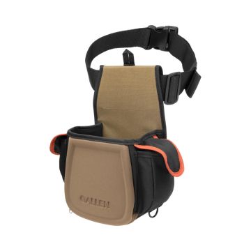 Allen Company Eliminator Pro Double Compartment Shooting Bag, Black/Coffee/Copper