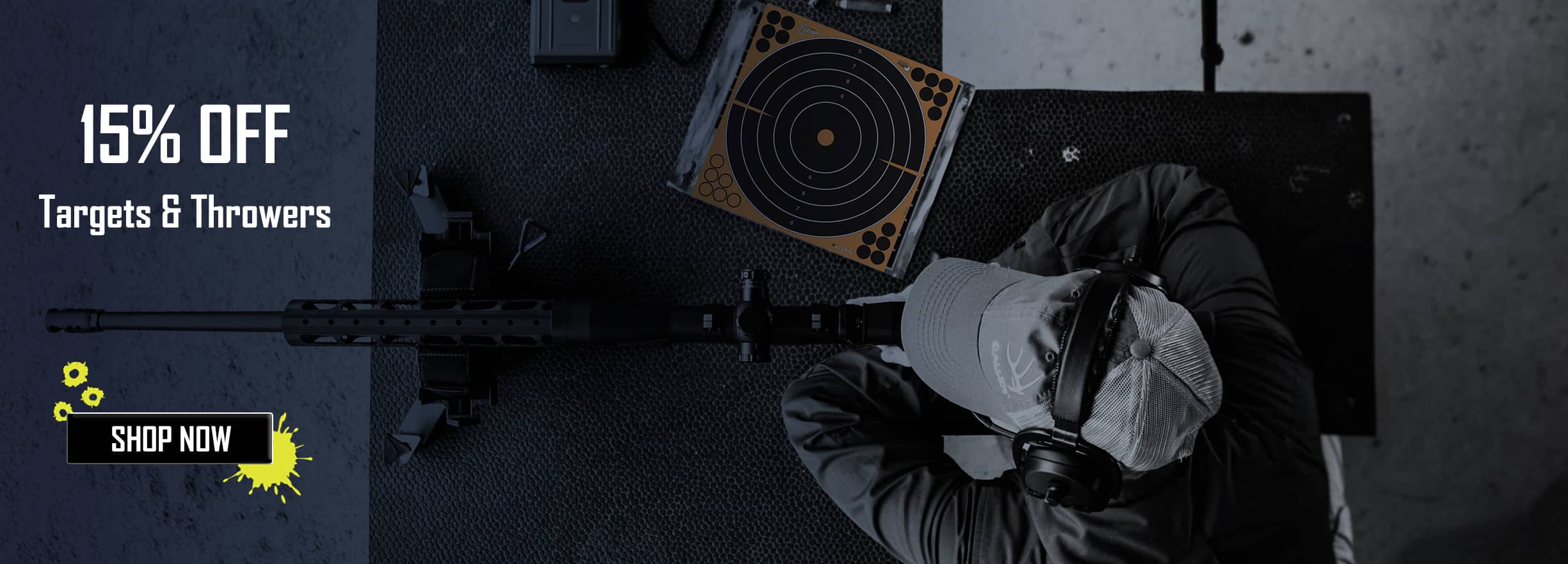 15% OFF Targets and Throwers